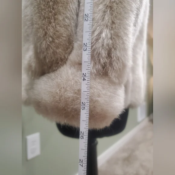 Jordache Women's Cream Teddy Jacket - Picture 6 of 10